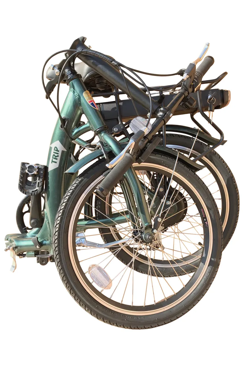 Batribike Trip Folding Electric Bike 2021 Green-2